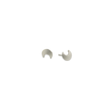 Moon studs earrings