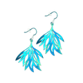 Multi Leaf Drop Earrings