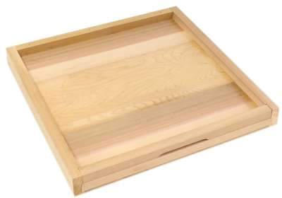 National Cedar Solid Floor (Flat Pack) – With Entrance Block & Nails