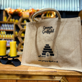 Natural Jute Gwenyn Gruffydd Large Shopping Bag