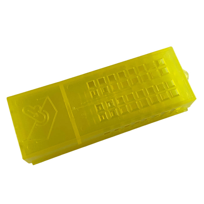 Nicot Queen Shipping & Introduction Cage (Yellow) – Queen Rearing (100 pack)