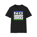 No Excuses Triathlon Tee With Pink & Lime Accent