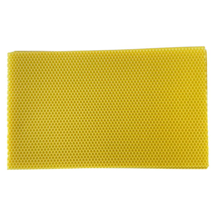 1kg Pack of Thomas Apiculture French Beeswax Wax Foundation Brood Deep for Pre-wired frames