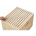 Perforated Clear Plastic Crown Board for Langstroth Hive – Ventilated Inner Cover