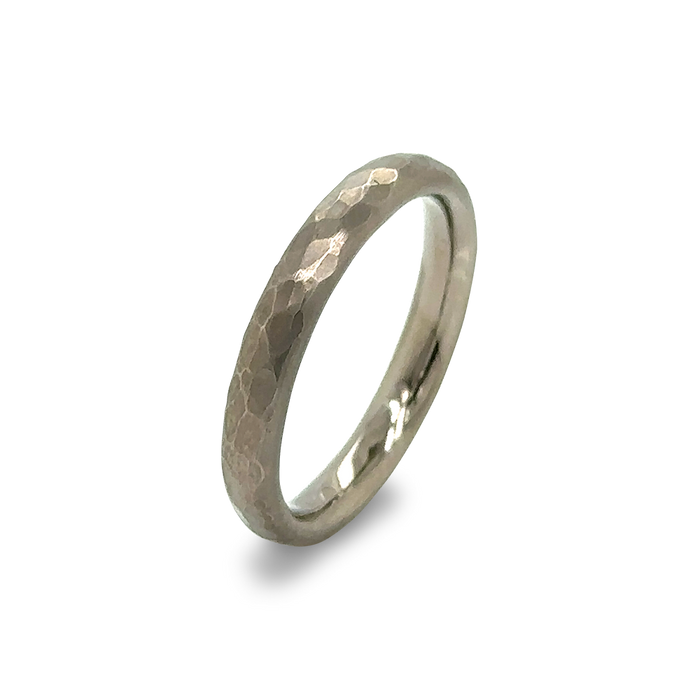 Planished Stacking Ring