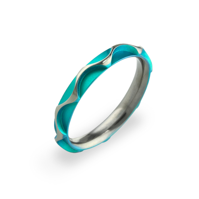 Polished Wave Ring