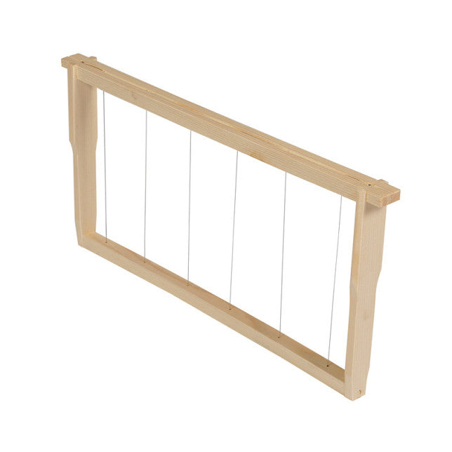 Pre-Wired Langstroth Deep ( Brood)  Frames - 10 Pack