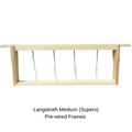 Pre-Wired Langstroth Medium ( Supers)  Frames - 10 Pack