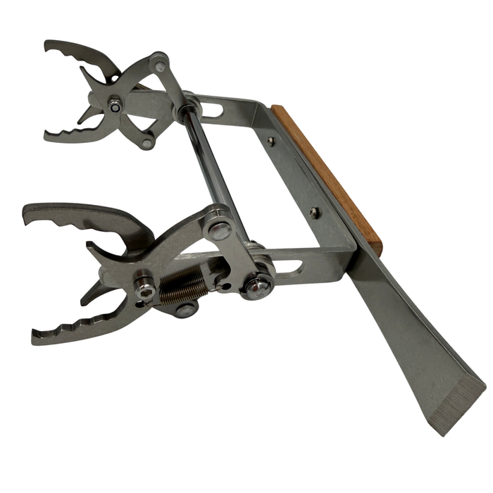 Premium Stainless Steel Frame Lifter with Integrated Hive Tool – Beekeeping Frame Grip