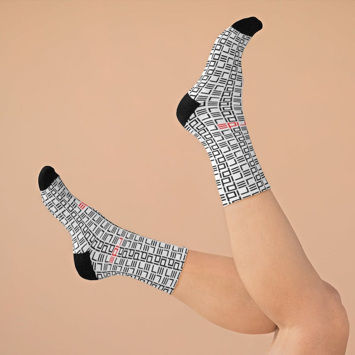 RIDE Socks (White) - Element Tri & Bicycle Works