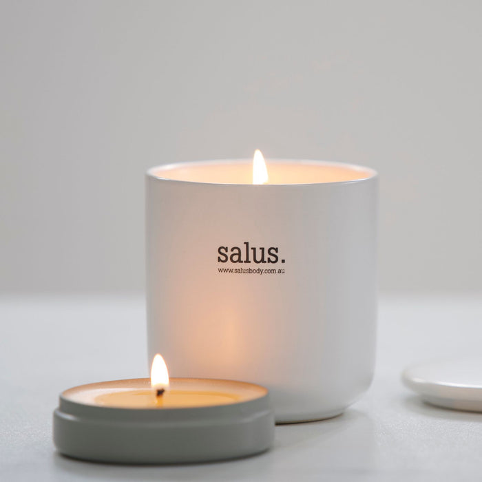 Salus Rose Geranium Travel Soy Candle