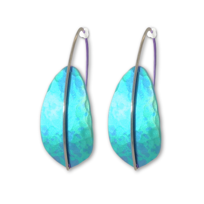 Shield Drop Earrings