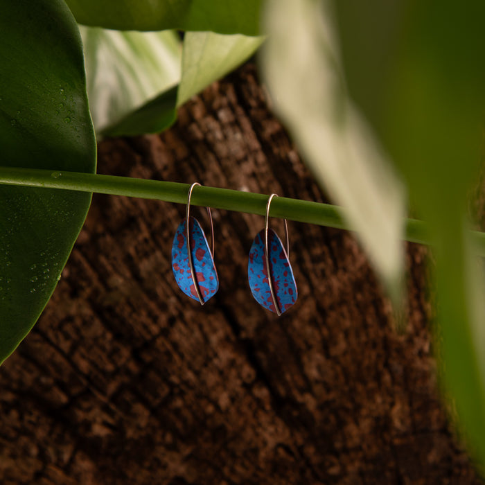 Shield Drop Earrings