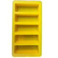 Silicone Beeswax Block Mould – 5 Cavity Beeswax Bar / Storage Mould
