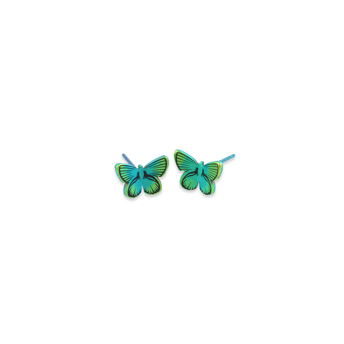 Small Butterfly Stud Earrings