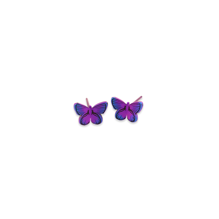 Small Butterfly Stud Earrings