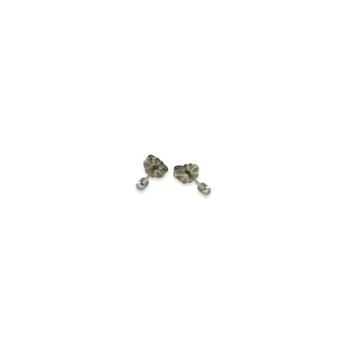 Small Diamond Stud Earrings