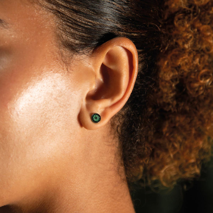 Small Floral Stud Earrings