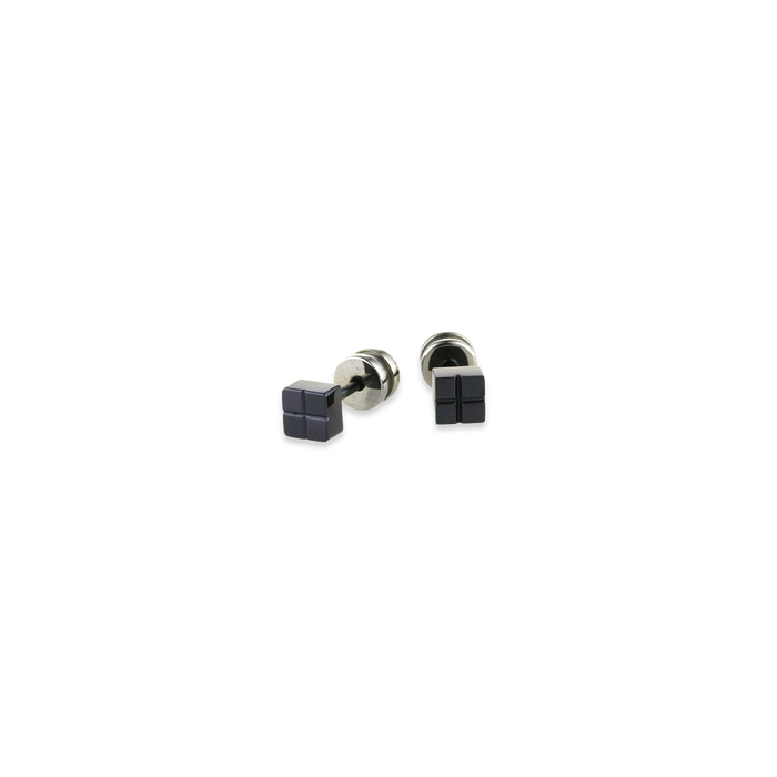 Square Stud Earrings