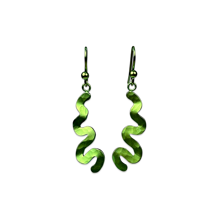 Squiggle Drop Earrings
