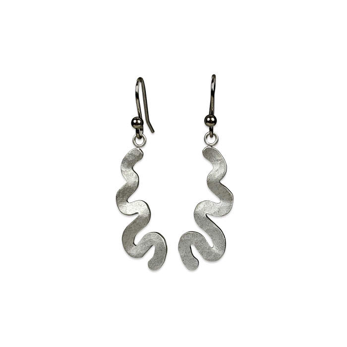 Squiggle Drop Earrings