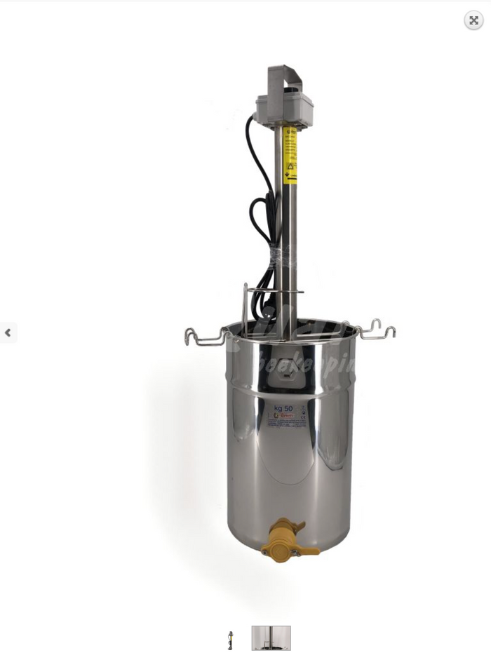 Stand for Electric Honey Melter / Warmer – Stainless Steel Support (Quarti, Made in Italy)