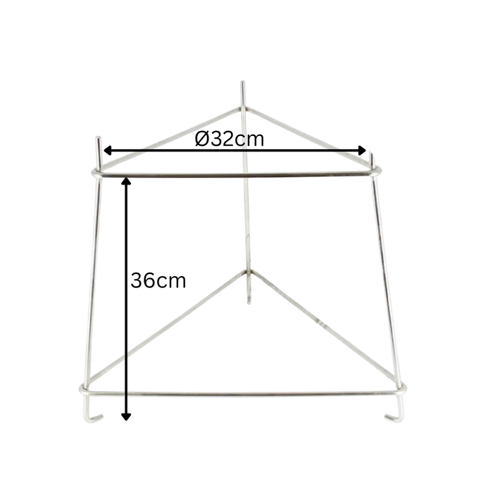 Stand for Honey Settling Tanks (25kg & 50kg) – 32cm Diameter By Quarti