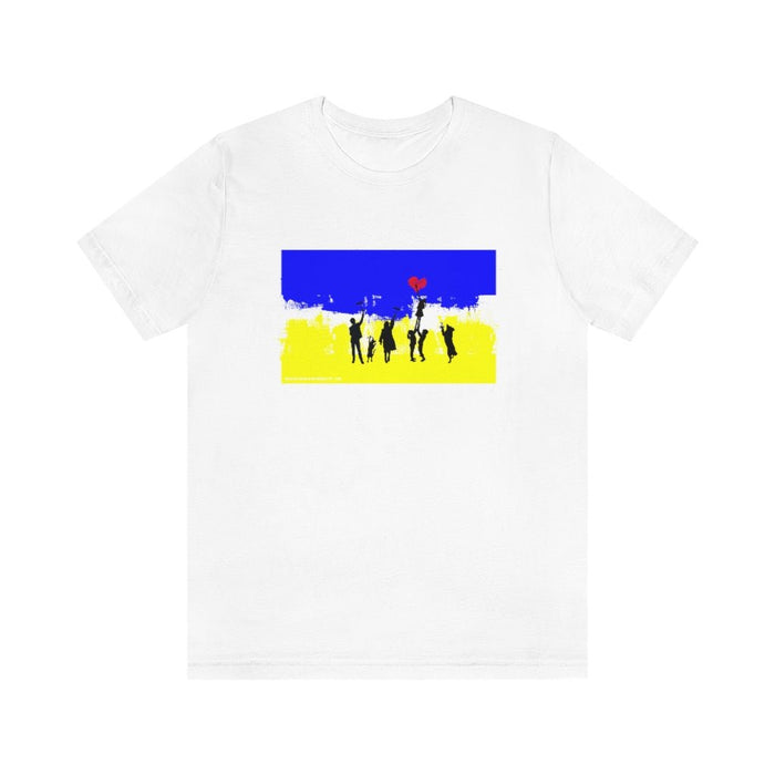 Support Ukraine Unisex Tee - Element Tri & Bicycle Works