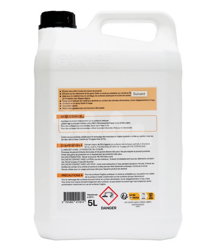 Thomas Api Clean Propolis & Equipment Cleaner 5L