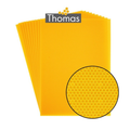 Thomas Langstroth Deep Beeswax Foundation Sheets x 10  – For Pre-Wired Frames