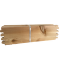 Thornes Langstroth Cedar Economy Super Box (Shallow) With Runners and Nails - Flat Pack