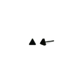 Triangle Stud Earrings