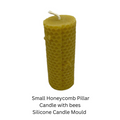 TS16 Silicone Candle Mould Small Honeycomb with Bees