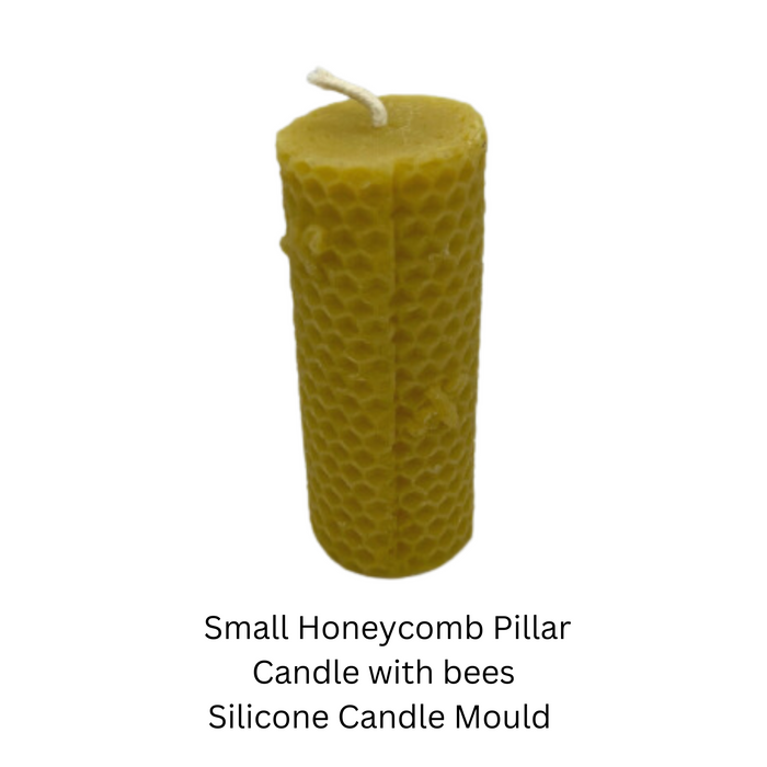 TS16 Silicone Candle Mould Small Honeycomb with Bees