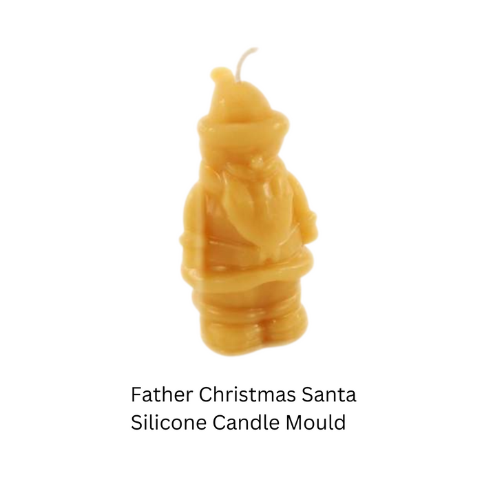 TS317 Silicone Candle Mould Father Christmas Santa