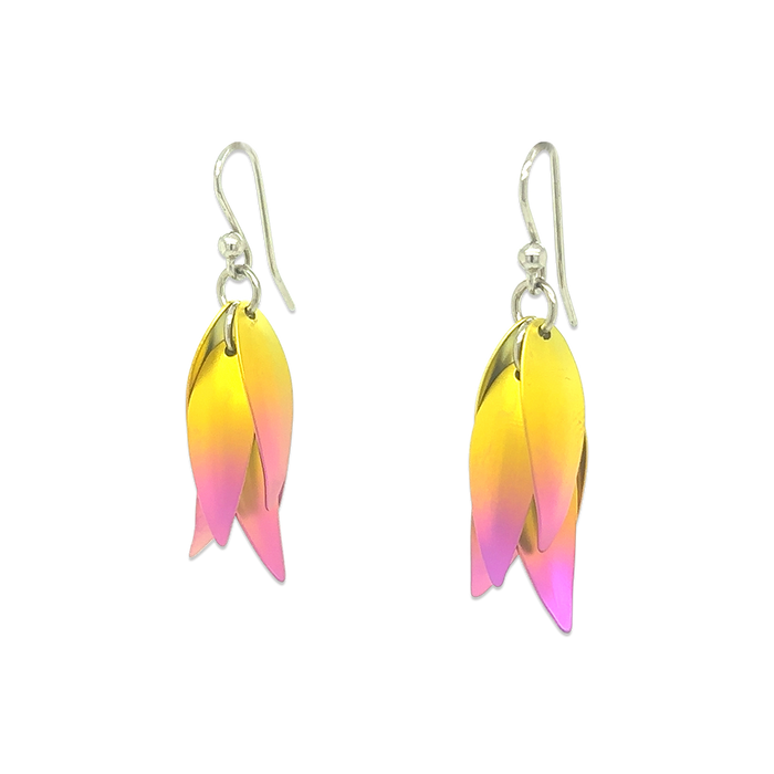 Wild Orchid Drop Earrings