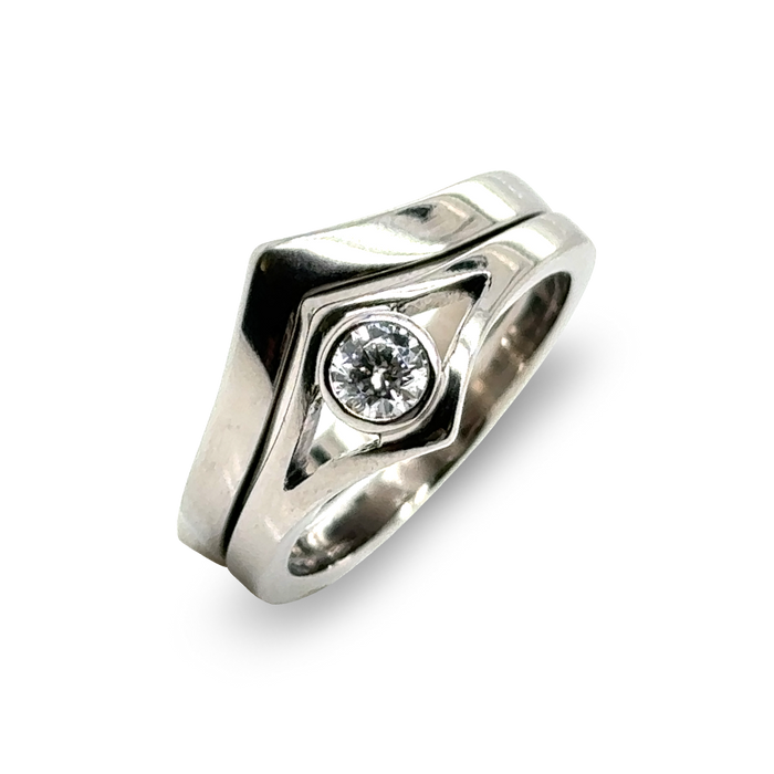 Wishbone Wedding Ring
