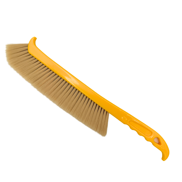 Yellow Plastic Handle Bee Brush – 44cm Beekeeping Brush