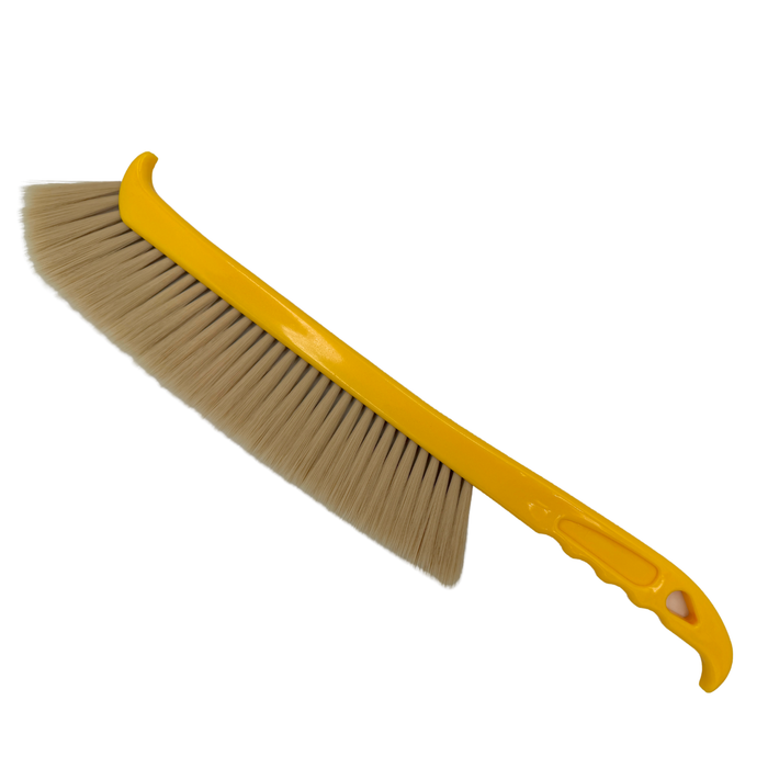 Yellow Plastic Handle Bee Brush – 44cm Beekeeping Brush