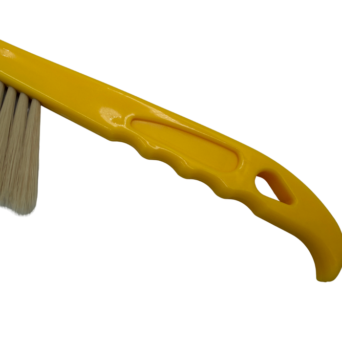 Yellow Plastic Handle Bee Brush – 44cm Beekeeping Brush