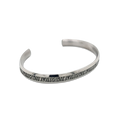 Zebra Concave Bangle